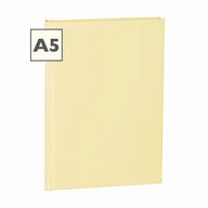 Notesy i bloczki - Notatnik Semikolon A5, kropki, kremowy - miniaturka - grafika 1