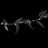 Ozdoby bożonarodzeniowe - Girlanda świetlna wewnętrzna z roślinnym motywem, 25 LED - miniaturka - grafika 1