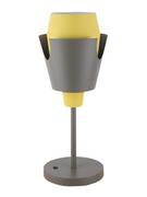 Lampy stojące - Candellux Ledea Falun 50101150 lampa stołowa  1x40W E27 żółta - miniaturka - grafika 1