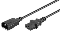 Kable komputerowe i do monitorów - MicroConnect Kabel zasilający C13-C14 1.5m - miniaturka - grafika 1