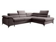 Narożniki - Kondela Narożnik ze składaną i miejscem do przechowywania Pony Roh P - szarobrązowy - miniaturka - grafika 1