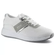 Sneakersy damskie - Białe Sneakersy Big Star Damskie Półbuty Lekkie - miniaturka - grafika 1