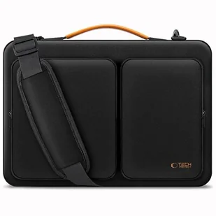 Torba na laptopa TECH-PROTECT Defender Bag 13-14 Cali Czarno-pomarańczowy - Torby na laptopy - miniaturka - grafika 1