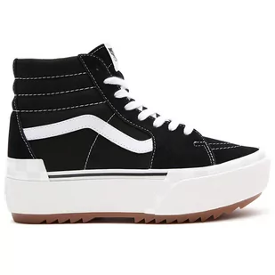 Buty Vans Sk8-Hi Stacked VN0A4BTW5ZN1 - czarne - Trampki damskie - miniaturka - grafika 1