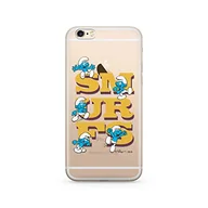 Etui i futerały do telefonów - Oryginalne i oficjalnie licencjonowane etui na telefon komórkowy The Smurfs do iPhone 6, iPhone 6S, smerf, etui, obudowa z tworzywa sztucznego TPU, chroni przed uderzeniami i zarysowaniami - miniaturka - grafika 1