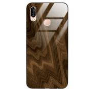 Etui i futerały do telefonów - Etui drewniane Huawei P20 Lite Premium Wood Chocolate Forestzone Glass - miniaturka - grafika 1