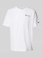 Koszulki męskie - T-shirt z nadrukiem z logo - miniaturka - grafika 1