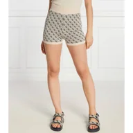 Spodenki damskie - GUESS Szorty | Slim Fit - miniaturka - grafika 1