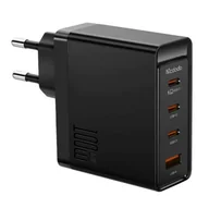 Ładowarki do telefonów - Ładowarka sieciowa McDodo GAN 3xUSB-C + USB, 100W (czarna) - miniaturka - grafika 1