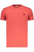 Koszulki męskie - Koszulka t-shirt marki TIMBERLAND TB0A2BR3_RON96. Kolor: Czerwony. Kategoria: Odzież. Płeć: Męski. - miniaturka - grafika 1