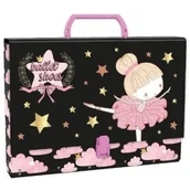 Teczki i skoroszyty - Teczka twarda z rączką Baletnica 12 DERFORM - miniaturka - grafika 1