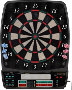 Elektryczna tarcza do rzutek dla 16 graczy + 12 rzutek - Dart - miniaturka - grafika 1