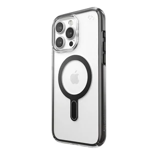 Speck Presidio Perfect-Clear ClickLock & Magsafe - Etui iPhone 15 Pro Max (Clear / Frosted Black / Slate Grey) - Etui i futerały do telefonów - miniaturka - grafika 1