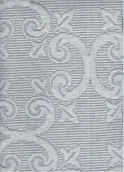 Narzuty - Greno Narzuta Żakard 170X210 Barok Popielaty 5905164019705 - miniaturka - grafika 1
