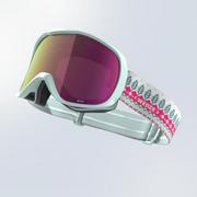 Gogle narciarskie - Gogle narciarskie i snowboardowe dla dorosłych i dzieci Wedze G 500 S3 - miniaturka - grafika 1