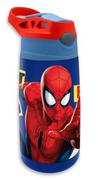 Bidony dla dzieci - Bidon stalowy 400ml Spiderman SP16043 Kids Euroswan - miniaturka - grafika 1