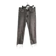 Spodnie damskie - Tommy Hilfiger Damskie Spodnie Wygodne Dżinsowa Jeansowa Czarne Rozmiar 29/30 - miniaturka - grafika 1