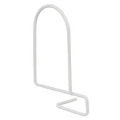 Zawiasy, okucia i inne akcesoria - Wspornik do książek dwurzędowy, komplet L+P, WKS 2 biały VELANO - miniaturka - grafika 1