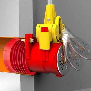 Zasuwa burzowa PP dn 160mm do studni betonowych typ0, z wyjmowaną klapą, uniwersalna, do kanalizacji zewnętrznej - Akcesoria hydrauliczne - miniaturka - grafika 1
