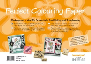 Copic COPIC Perfect Colouring Paper Blok A4 250g/10szt 07010 - Akcesoria kreślarskie - miniaturka - grafika 1