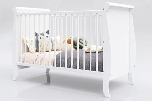 Łóżeczko dziecięce Misza Standard 120x60 - Łóżeczka i kojce - miniaturka - grafika 1