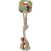 Zabawki dla psów - Zolux Zabawka sznurowa Wild z uchwytem, z dr - miniaturka - grafika 1