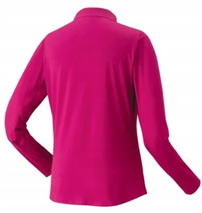 Koszulka damska Yonex Longsleeve Crew Neck rose pink M - Koszulki i topy damskie - miniaturka - grafika 1