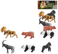 Figurki dla dzieci - Zestaw zwierząt zoo 5szt - Trifox - miniaturka - grafika 1