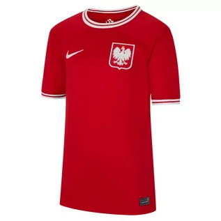 Koszulki sportowe męskie - Koszulka Nike Polska Stadium Jsy Home Jr Dn0840 611 - grafika 1