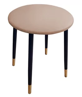 Taboret TRIX D11 buk podstawa czarna/złota - Taborety i hokery - miniaturka - grafika 2