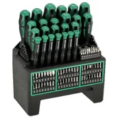 Śrubokręty - Zestaw wkrętaków STALCO S-12399 (114 elementów) - miniaturka - grafika 1