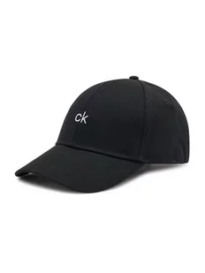 Calvin Klein Jeans Czapka z daszkiem Ck Center Cap K50K506087 Czarny - Czapki męskie - miniaturka - grafika 1