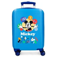 Walizki - Joumma Disney Mickey Peek a Boo walizka kabinowa, Niebieski, walizka kabinowa - miniaturka - grafika 1