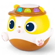 Zabawki interaktywne dla dzieci - Zabawka muzyczna bębenek w kształcie pieska 4w1 - miniaturka - grafika 1