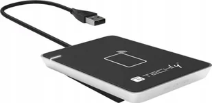 Czytnik Techly Czytnik Kart Zbliżeniowych Techly NFC RFID 13.56 MHz na USB 2.0 - Czytniki kart pamięci - miniaturka - grafika 1