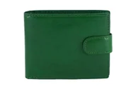 Portfele - Portfel męski skórzany Barberini's - Zielony ciemny - miniaturka - grafika 1
