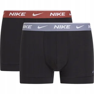 Nike Everyday Cotton Trunks Dri-FIT 2Pak (0000KE1085-5I7) S - Majtki męskie - miniaturka - grafika 1