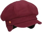 Czapki dla dzieci - Czapka Newsboy Camilla by Mayser, bordowy, S (54-55 cm) - miniaturka - grafika 1