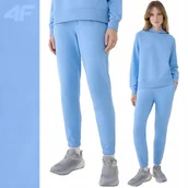 Spodnie damskie - Spodnie Damskie 4f Dresowe Sportowe Joggery F1138 Dresy Na Co Dzień S - miniaturka - grafika 1