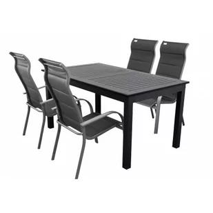 EXPERT MIAMI - aluminiowy zestaw wypoczynkowy 4+1 - Meble ogrodowe - miniaturka - grafika 1