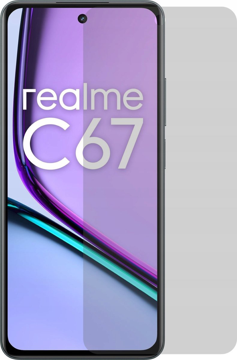MATOWE hybrydowe szkło ochronne 9H do Realme C67