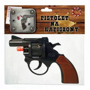 Pistolet na spłonki 9x15 PBH PISAREK A-0617 - Zabawki militarne - miniaturka - grafika 1