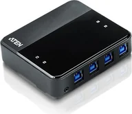 Huby USB - ATEN Urządzenie 4-portowe USB 3.2 Gen1 do współdzielenia urządzeń peryferyjnych NUATNTKUS434000 - miniaturka - grafika 1