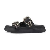 Klapki i japonki damskie - bugatti Damskie japonki Dalia, czarny - 36 EU - miniaturka - grafika 1