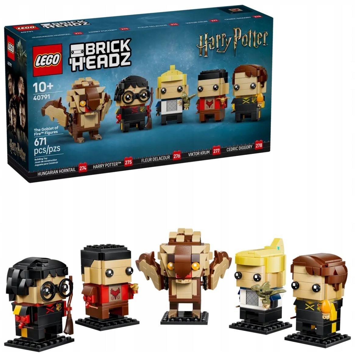 LEGO BrickHeadz 40791 Figurki Czara Ognia Harry Potter