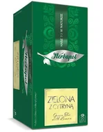 Herbata - Herbata HERBAPOL BREAKFAST ZIELONA Z CYTRYNĄ (20 kopert) - miniaturka - grafika 1