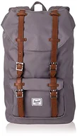 Moda i Uroda OUTLET - Herschel Little America Mid-Volume plecak, 17 l, szary (Gris), 12.5x28x36 CM (B x H x T), Plecak - miniaturka - grafika 1