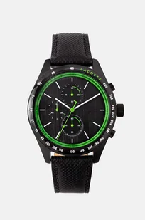 Zegarek Lacoste zegarek męski kolor czarny 2011296 - Zegarki męskie - miniaturka - grafika 1