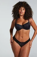 Majtki damskie - Hunkemöller Brazyliany Kailey Czarny - miniaturka - grafika 1