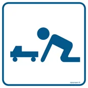 Systemy ekspozycyjne i znaki informacyjne - RA055 PRZEDSZKOLE, PN - PŁYTA PCV 1MM; (150X150MM) - miniaturka - grafika 1